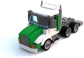 Набор LEGO 7 Wide Modern American Truck Day Cab