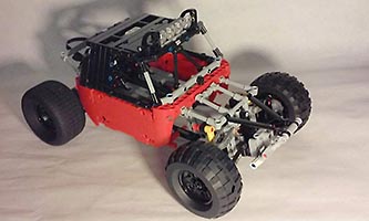Набор LEGO Downhill Racer (Reverse-Engineered)