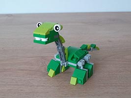 Набор LEGO LEGO MIXELS SERIES 10 MOC Instructions DIPLO DINOSAURZ Tribe