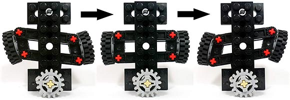 Набор LEGO Small Virtual Pivot Steering