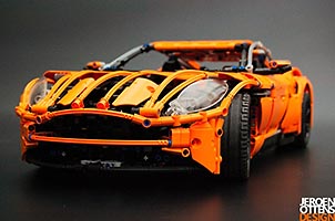Набор LEGO MOC-7202 Эстон-Мартин DB-11