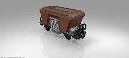 Набор LEGO MOC-7211 Hopper car