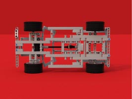 Набор LEGO Manual Car Skeleton