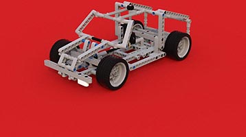 Набор LEGO Manual Car Skeleton