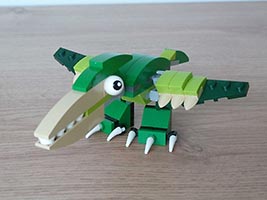 Набор LEGO LEGO MIXELS SERIES 10 MOC Instructions PTERODACTYL DINOSAURZ Tribe