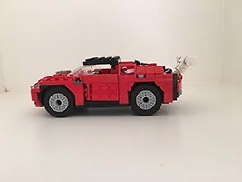 Набор LEGO Порше с откидной крышей