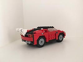 Набор LEGO Порше с откидной крышей