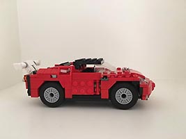 Набор LEGO Порше с откидной крышей