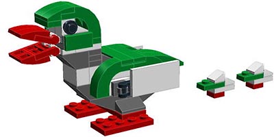 Набор LEGO Alternative builds from LEGO Ideas-testlab event