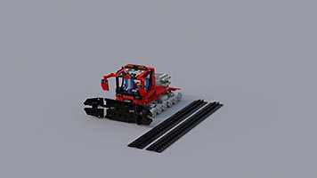 Набор LEGO MOC-7285 Snow Groomer