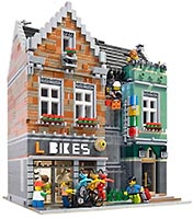 Набор LEGO Магазин велосипедов (модульное здание)
