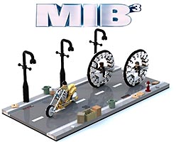 Набор LEGO MOC-7303 Men In Black 3