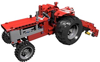 Набор LEGO 851-1 Red Tractor 40 Years Anniversery Edition