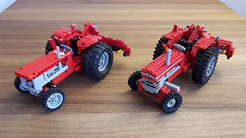 Набор LEGO 851-1 Red Tractor 40 Years Anniversery Edition