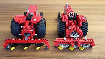 Набор LEGO 851-1 Red Tractor 40 Years Anniversery Edition