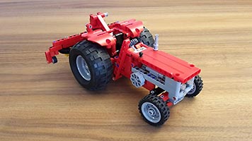 Набор LEGO 851-1 Red Tractor 40 Years Anniversery Edition
