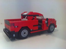 Набор LEGO MOC-7306 Спортивный пикап