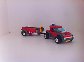 Набор LEGO Пожарная машина и прицеп