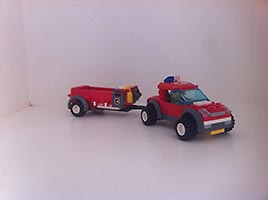 Набор LEGO Пожарная машина и прицеп