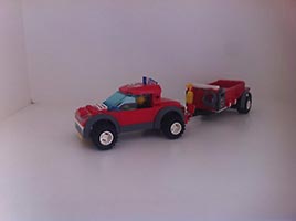 Набор LEGO Пожарная машина и прицеп