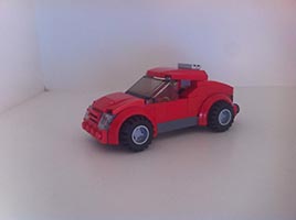 Набор LEGO Маленькая красная спортивная машина