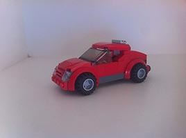 Набор LEGO Маленькая красная спортивная машина