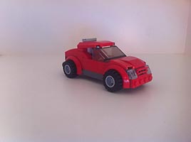 Набор LEGO Маленькая красная спортивная машина