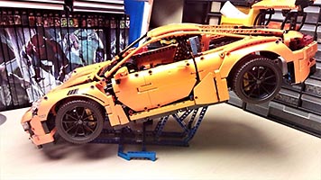 Набор LEGO Display Stand for the 42056 Porsche