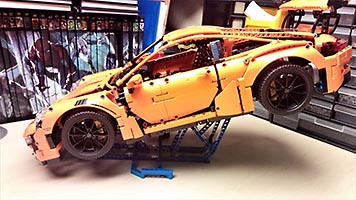 Набор LEGO Display Stand for the 42056 Porsche