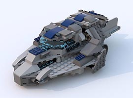 Набор LEGO MOC-7341 F-Zero Car