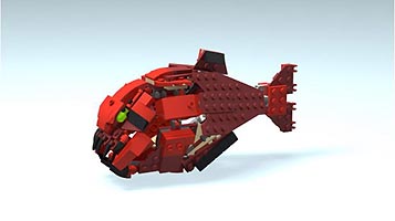 Набор LEGO Красная пиранья