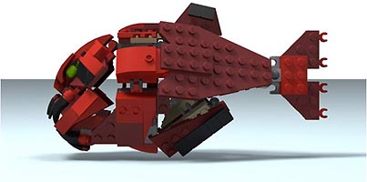 Набор LEGO Красная пиранья
