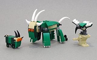 Набор LEGO MOC-7428 Горные козы и стервятник