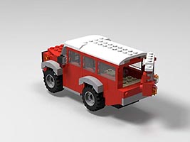 Набор LEGO Лендровер Дефендер 110
