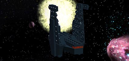 Набор LEGO MOC-7466 Mini Kylo Rens Command Shuttle