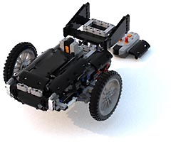 Набор LEGO Black Flash - Wheel Drone