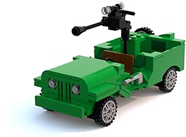 Набор LEGO Джип 'Виллис', вторая версия