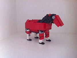 Набор LEGO MOC-7484 Лошадь