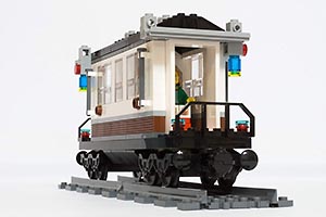 Набор LEGO MOC-7516 Vintage Passenger Coach