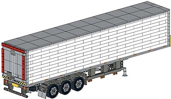 Набор LEGO Standard Trailer with Automatic Legs and Decoupler