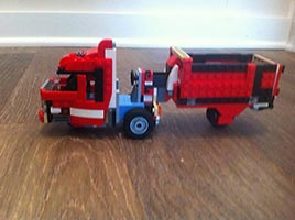 Набор LEGO 5867 Futuristic Semi Truck
