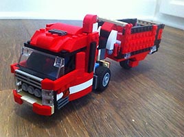 Набор LEGO 5867 Futuristic Semi Truck