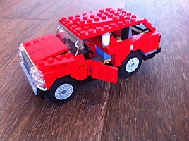 Набор LEGO MOC-7562 5867 Land Rover Range Rover
