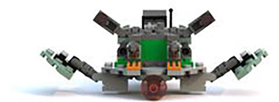 Набор LEGO MOC-7583 Спидер Красной планеты