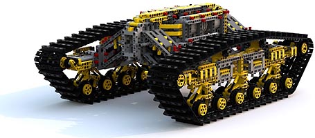 Набор LEGO MOC-7600 Fatboy 7600 Mk. I