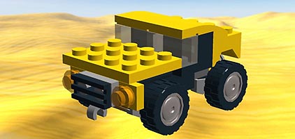 Набор LEGO 31041 alternate HUMMER/OFF-ROADER