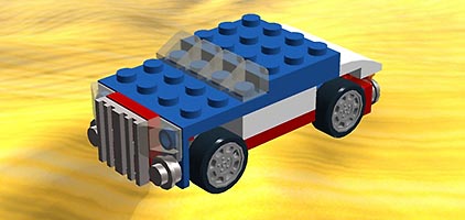 Набор LEGO 31027 alternate Blue Cruiser
