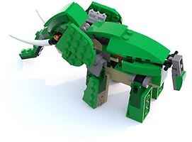 Набор LEGO MOC-7631 Слон