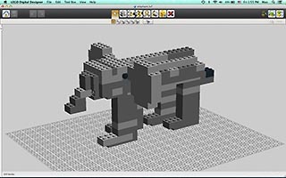 Набор LEGO MOC-7639 Слон