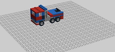 Набор LEGO Грузовик Оптимуса Прайма